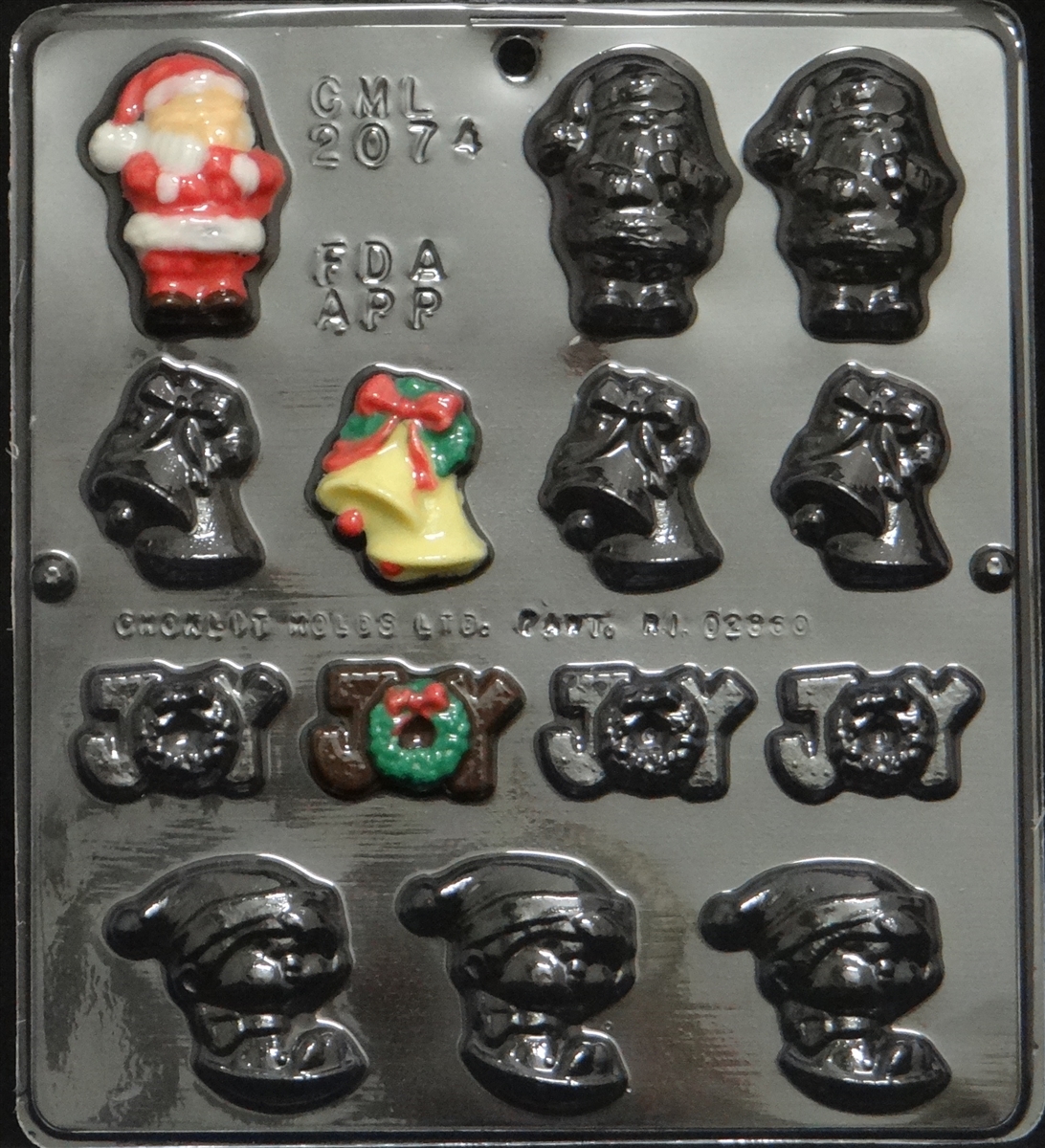 2074 Christmas Assortment Chocolate Candy Mold - Walmart.com - Walmart.com
