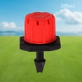 thumbnail image 2 of 100pcs/bag Watering Sprinkler Adjustable Flow Head Drippers Water Saving Anti-clogging Portable Durable Practical Garden Tools, 2 of 5