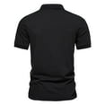 thumbnail image 6 of Sngxgn Men's Fit Midweight Short-Sleeve Polo(Black,XL), 6 of 8