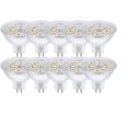 thumbnail image 1 of Bombilla LED GU5.3 LzGUNGY MR16 12 V 3 W equivalente a lámpara halógena blanca cálida 30 W 3000 K paquete de 10 Clase energética F, 1 of 5