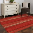 thumbnail image 4 of Vintage Farmhouse Area&nbsp;Rug 3x5ft Abstract Red Wood Grain Texture Non-Slip&nbsp;Washable Square&nbsp;Rugs Soft Felt Indoor Floor Mat for Bedroom Kitchen Living Room Bathroom, 4 of 9