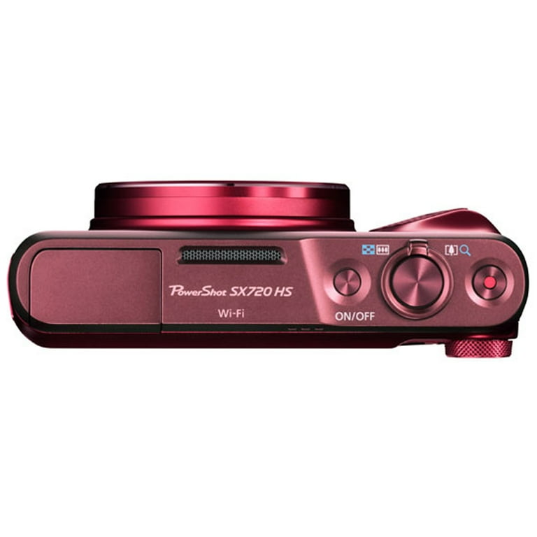 Canon PowerShot SX720 HS Digital Camera (Red)