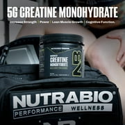 NutraBio Pure Micronized Creatine Monohydrate Powder Supplement, Unflavored (150 g) Supports Bulk Muscle Energy, Recovery, and Strength - HPLC Tested Creatine Powder Supplement for Men and Women