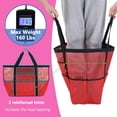 thumbnail image 5 of Mesh Beach Bag, Extra Large Beach Tote with Zipper Pocket Pool Bag for Cruise/Swim/Vacation Essentials, 5 of 17