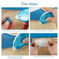 thumbnail image 2 of 6 Pack Double Sided Tape Roller, Scrapbooking Tape, Permanent Adhesive Tape Dispenser Runner for Crafts and Arts Projects, Photo-Safe, 0.24-inch by 236-Inch, 2 of 10