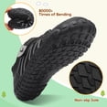 thumbnail image 3 of Barerun Kids Shoes Girls Boys Wide Shoes Knit Anti-Slip Hiking Sneakers 2 Big Kid, 3 of 10