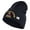 Navy, variant on U.S. Army 2nd Armored Division Symbol Embroidered 8 Inch Solid Knit Short Beanie Made in USA - Black OSFM