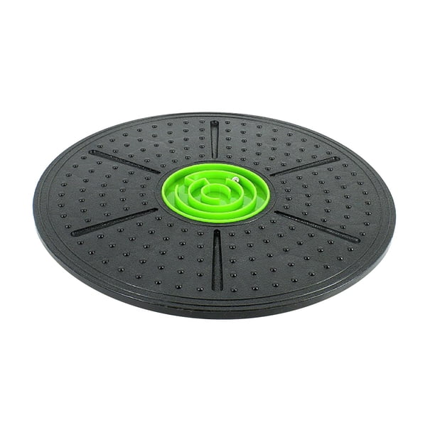 Tabla de equilibrio Wobble Round District para niños y adultos, entrenamiento, regalo de cumpleaños, equilibrio Verde