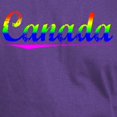 thumbnail image 3 of CafePress - Canada, Rainbow, Dark T Shirt - Men's Classic Graphic Cotton T-Shirt, 3 of 4