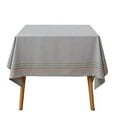 thumbnail image 3 of Fennco Styles Colorful Striped Tassel Cotton Woven Tablecloth, 3 of 6