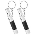 thumbnail image 4 of 2pcs Survival Whistles with Compass Flashlight Multifunctional Emergency Whistles, 4 of 8