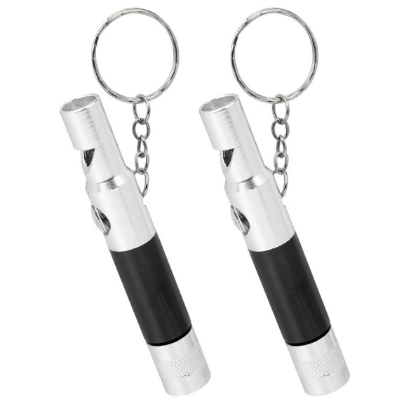 KAKOWELY Whistle for Outdoor Black 2Pcs 3.5In