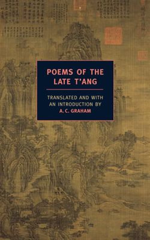 Pre-Owned Poems of the Late T'ang (Paperback) 9781590172575