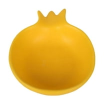 Pomegranate Pattern Print Bowl - Ceramic, Tray for Table Decor Waterproof Trays for Store Keys Watches Jewelry Dressing Table Decoration Ornament