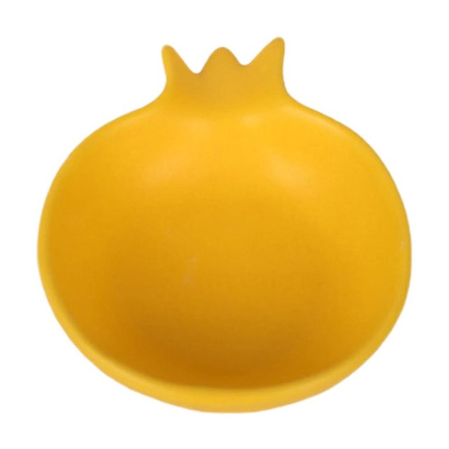 Table with Storage,Pomegranate Ceramic Tray for Jewelry and Keys - Display Dish for Dressing Table Entrance Decor