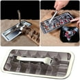 thumbnail image 2 of 304 Stainless Steel Quick Ice Grain Ice Grid Homemade Ice DIY Ice Ice Grain Ice Ice Coffee Freezer Cup Sticks Aging Rocks Ice Cubes Wetter Water The Rack Bra Medium Ice Container for Freezer Wooden, 2 of 4