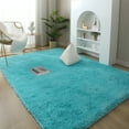 thumbnail image 2 of YouLoveIt Fluffy Shag Area Rugs Anti-Skid Large Fuzzy Shag Fur Area Rugs Home Decorative Floor Mat Living Room Bedroom Anti-skid Carpet, Multi colors, 2 of 5