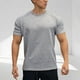 thumbnail image 1 of Tops para hombre, blusas y camisas de cuello redondo y manga corta para hombre, blusas casuales de color liso con cuello redondo y manga corta, blusas deportivas de moda para hombre, blusas de poliést, 1 of 4