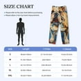 thumbnail image 4 of Fuzoiu Patriotic Bulldog Welcome Print Men's Pajama Pants,Lounge Pants for Men,Lounge PJ Bottoms,Sleepwear Pants with Drawstring Pockets -Medium, 4 of 6