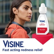 Visine Comfort Redness Reliever Red Eye Relief Drops, 0.5 fl oz