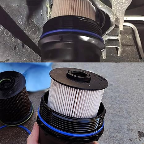 2 Pack TP1015 Fuel Filter Compatible with 2017-2024 Chevy Cruze, Silverado, GMC, Sierra 6.6L & 3.0L Duramax Fuel Filter