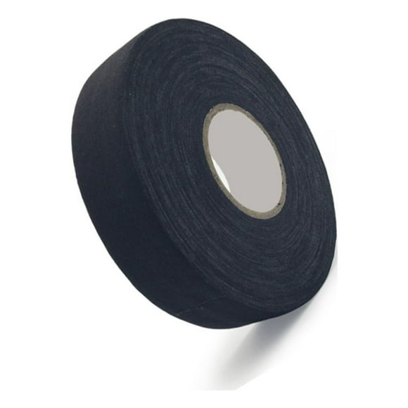 Minkissy Grip Handle Tape 2Pcs Black Cotton 157x1in for Hockey Stick and Other Sports Gear