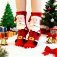 thumbnail image 3 of Knit Cute Animal Socks Floor Sock For Christmas Winter Warm Fun Design 1 Pair Weight 0.22Lb, 3 of 5