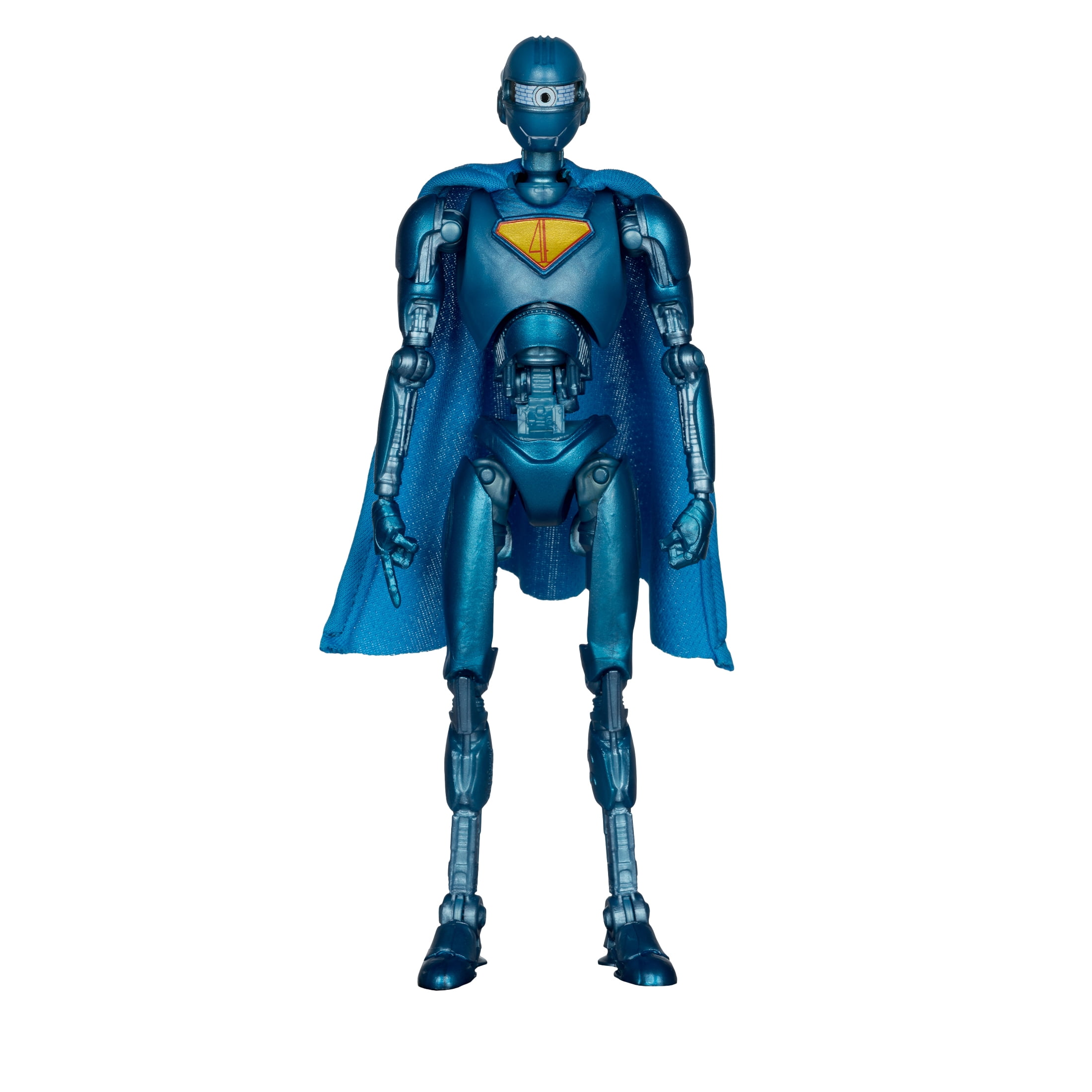 Superman Robot (Superman Movie) Deluxe Theatrical Edition (Red Platinum Edition) - McFarlane Toys