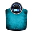 thumbnail image 1 of Báscula digital y analógica 2 en 1 EILISON de alta tecnología para peso corporal de hasta 400 lb, con 4 sensores GX de alta precisión, vidrio templado grueso y pantalla extragrande (azul)., 1 of 5
