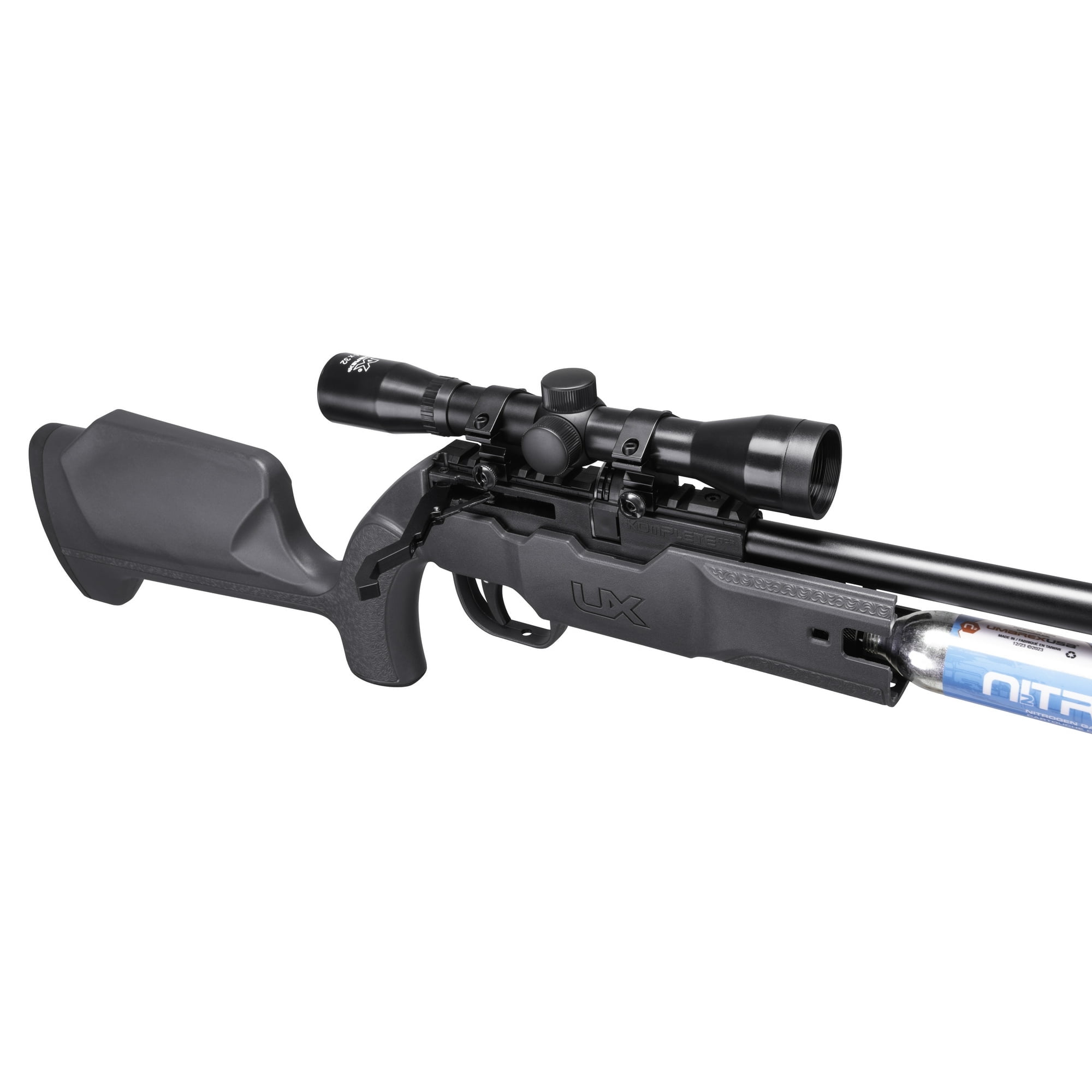 Umarex Komplete NCR .177 PCP Air Rifle - 1025 FPS with Lead, 1125 FPS with Alloy, Includes NitroAir Cartridge, 12-Round Magazine, 4x32 Scope, M-LOK Rail