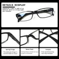 thumbnail image 3 of JOSCHOO Computer Reading Glasses for Women and Men 6 Pack Blue Light Blocking Spring Hinge Readers, 3 of 7