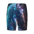 thumbnail image 2 of Lsque Crystal Pattern White Horse Mens Sleep Pajama Shorts,Short Pajama Pants, Cotton Ultra-Soft Knit-X-Large, 2 of 9