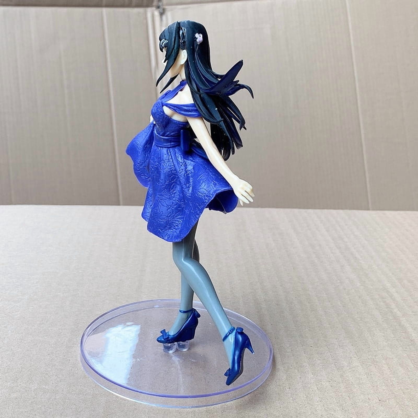 New Sakurajima Mai (Dress Ver) Character Anime Model Statue Action Figures Desktop Ornament Popular Decorations Fan Souvenirs Creative Gift Collectable