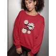 thumbnail image 2 of Mind People My Kinda People Sweatshirt Women -Image by Shutterstock, Female 3X-Large, 2 of 4