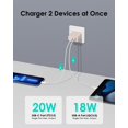 thumbnail image 2 of [Cargador] Bloque de cargador USB C CXX de carga rápida de 20 W [paquete de 4], 2 of 6