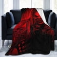 thumbnail image 2 of Bray Wyatt Blanket, Super Soft Throw Blanket, Cozy Flannel Blankets For Boys Girls, Warm Blankets For Couch Sofa Bed, 40"X30", 2 of 9