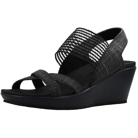 Skechers Women's Beverlee-High Tea Wedge Sandal