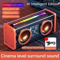 thumbnail image 4 of Haut-parleur Mecha Transparent Sans Fil Bluetooth, Mode Éblouissant Petit Diaphragme en Acier Bluetooth, 4 of 8