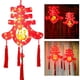 thumbnail image 3 of Linternas chinas rojas Luces LED que cuelgan de primavera 3D Linternas del festival de primavera para la del festival Adornos de, 3 of 9