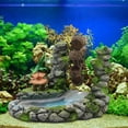 thumbnail image 3 of lanema Aquariums Decoration Flowing Waterwheel Fishtanks Ornament Shrimp Hideouts Rockery Fishtanks Landscape Safe Decoration, 3 of 11