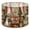 Color 1, variant on Linen Drum Lampshades Vintage Christmas Xmas Reindeer Winter Holiday Deer Trees 13"x13"x10" Light Shade for Table Lamps Floor Lamp Shades Lampshade Replacement Assembly Required Gift