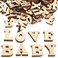 thumbnail image 3 of GARVALON Wood Letters Joy 200Pcs Small Wooden Letters Diy Decor Educational Activities, 3 of 7