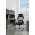 thumbnail image 4 of Office Star Space Seating Executive Bonded Leather Office Chair in Black, 4 of 4