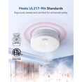 thumbnail image 3 of SITERWELL Smoke Detector,Photoelectric Sensor, Fire Alarm,Low Battery,Fault Warning for House and Bedroom, 4 Packs, 3 of 8