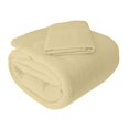 thumbnail image 1 of Juego de sábana Individual Polar Térmica, súper Ligera, cómoda y Caliente, Ideal para Noches de frío "Beige" Melocotton Invernal, 1 of 5