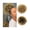 1BT27, variant on Kinky Curly Afro Puff Drawstring Ponytail Hair Extension for Black Women - Premium Synthetic Hairpiece