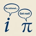 thumbnail image 3 of CafePress - Be Rational Get Real Imaginary Math Pi T Shirt - Men's Classic Graphic T-Shirt, 3 of 4