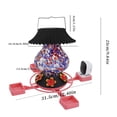 thumbnail image 3 of karymi Solar Powered Smart Bird Feeder with 1080P HD Camera and Night Vision Auto Species Identification Live Streaming via App Weather Resistant Outdoor Party Favors, 3 of 9