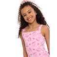 thumbnail image 3 of Powerpuff Girls Girls Active Sleeveless Dress with Built-In Shorts, Sizes 4-12, 3 of 8