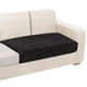thumbnail image 1 of Funda de Cojín para Sofá NAISI Terciopelo Elástico para Loveseat Negra, 1 of 6